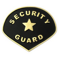 Security Guard Pin - Gold